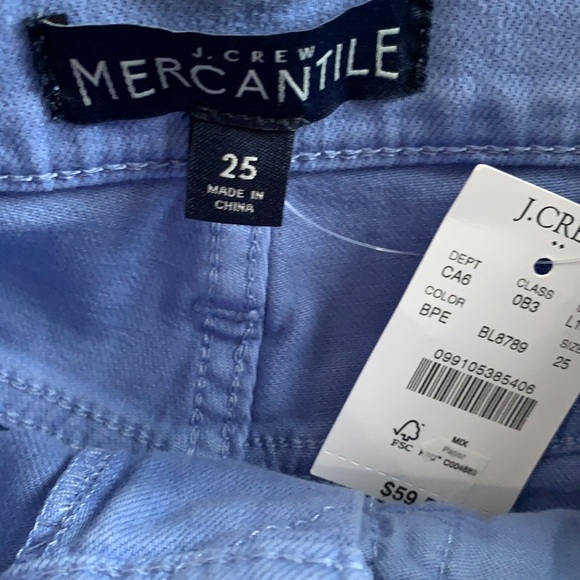 J crew MERCANTILE shorts size 25 - Picture 8 of 9